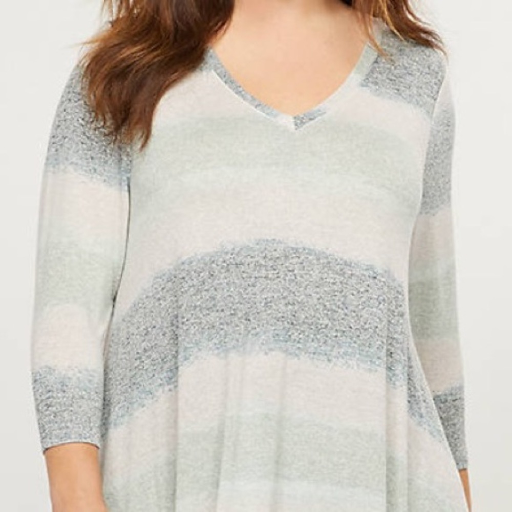 Lane Bryant Sweater Swing Top Plus 14/16 N… - Picture 2 of 3